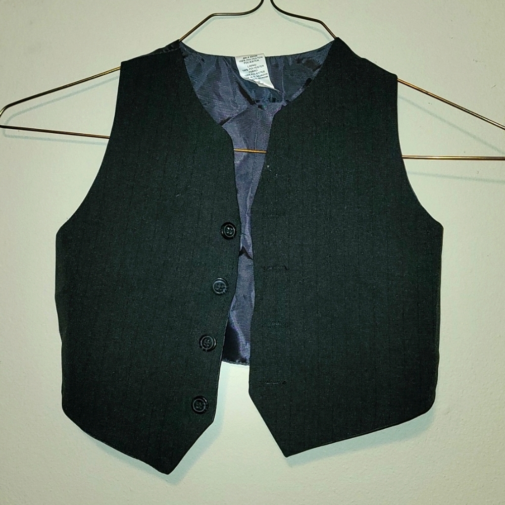 Little boy church vest